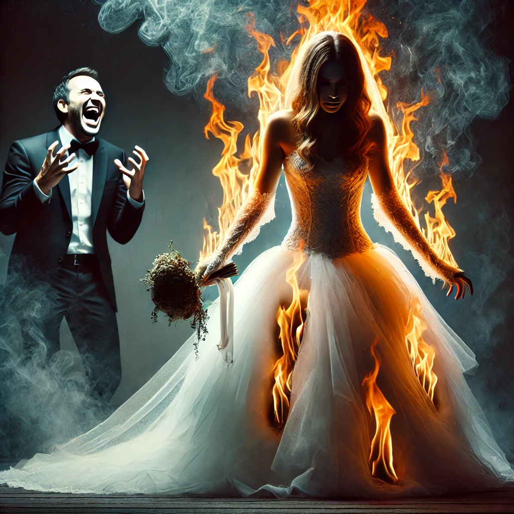 مأساة عروس أشعل خطيبها السابق النار فيها يوم زفافها | وراء الكواليس: جرائم وحوادث